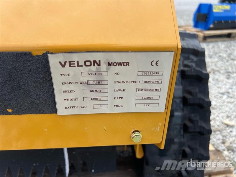  Velon AT-1000 Lawn Mower (Unused) ركوب الحشائش