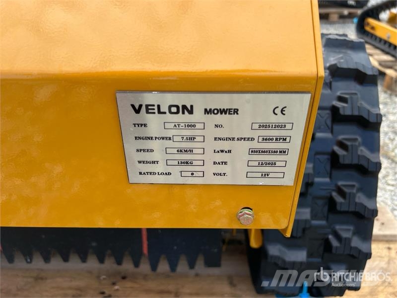  Velon AT-1000 Lawn Mower (Unused) ركوب الحشائش