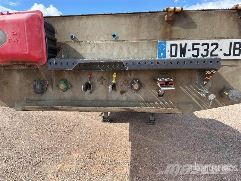 Verem VPE3S42N Tri/A Tri/A Semi-Remorque Porte Engin 3 E Nizki nakladalci