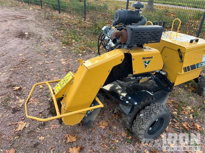 Vermeer SC362 4x2 Stump Grinder Grades mecânicas e moto-cultivadores