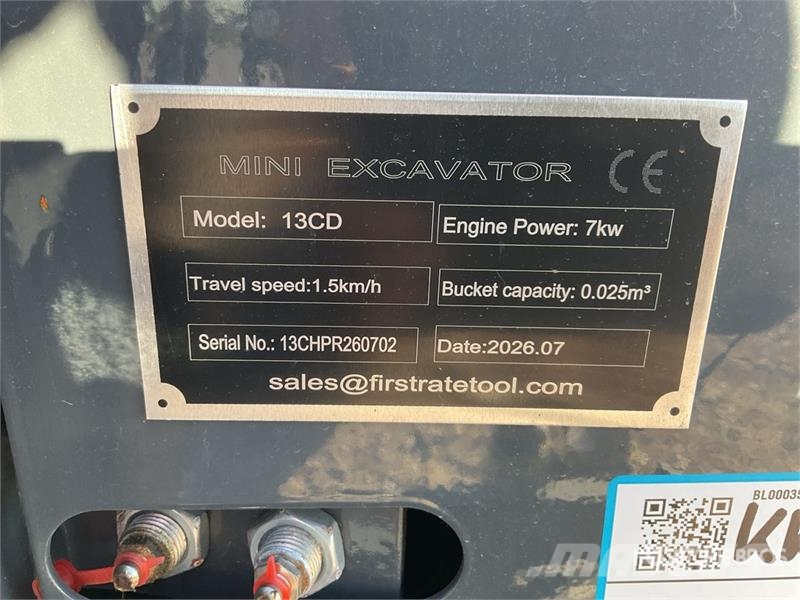 Vicsec 13CD Mini Excavator (Unused) Miniescavadeiras < 7t (Mini escavadeiras)