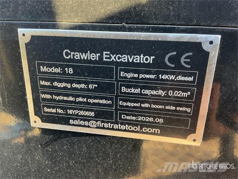 Vicsec 18 Mini Excavator (Unused) Miniescavadeiras < 7t (Mini escavadeiras)