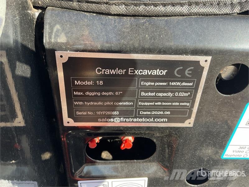 Vicsec 18 Mini Excavator (Unused) Mini ekskavatoriai < 7 t