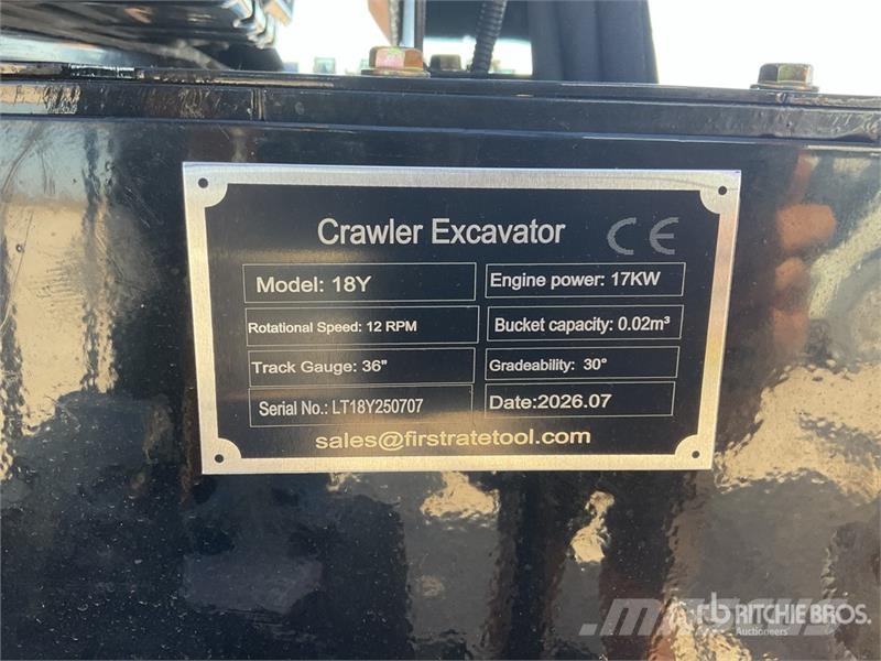 Vicsec 18Y Mini Excavator (Unused) Εκσκαφάκι (διαβολάκι) < 7t