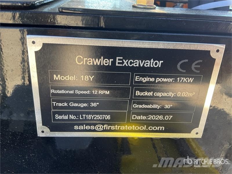 Vicsec 18Y Mini Excavator (Unused) Miniescavadeiras < 7t (Mini escavadeiras)