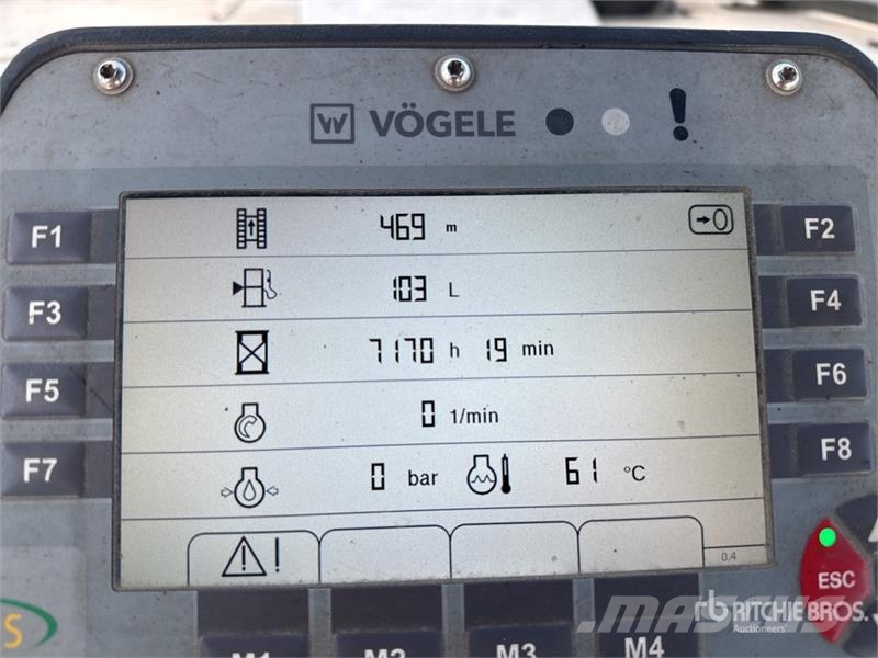 Vögele Super 1300-2 Asfaltni finišerji