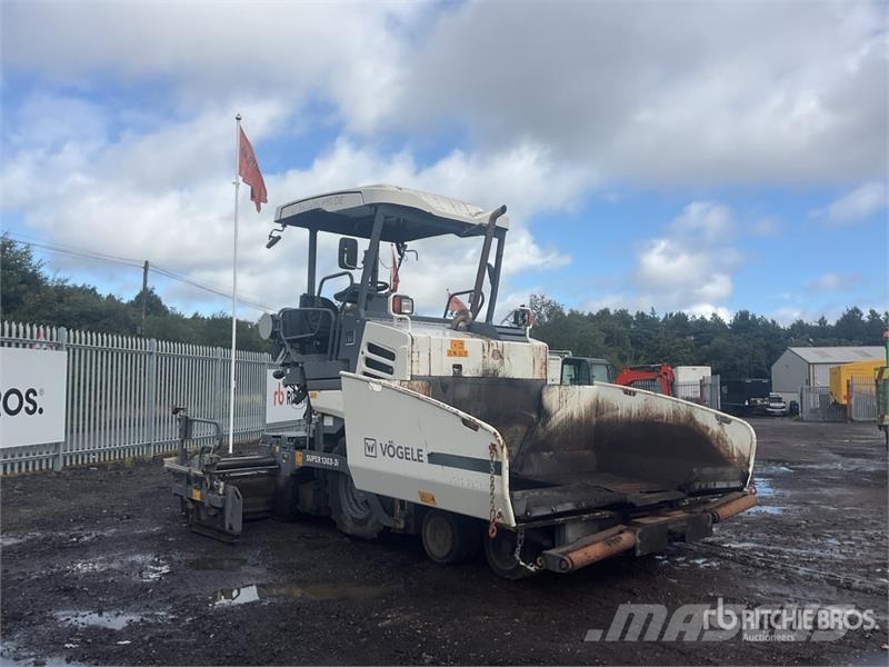 Vögele Super 1303-3i Wheel Asphalt Paver Asphalt pavers