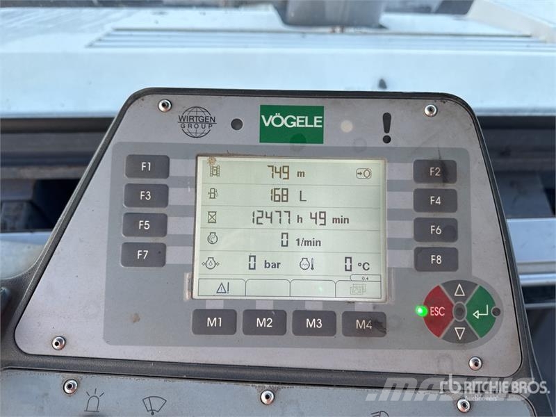 Vögele Super 1600-2 Track Finisseur Asphalt Paver معدات السفلتة