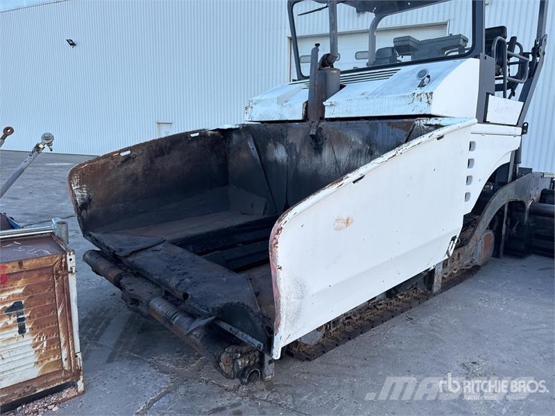 Vögele Super 1600-2 Track Finisseur Asphalt Paver معدات السفلتة