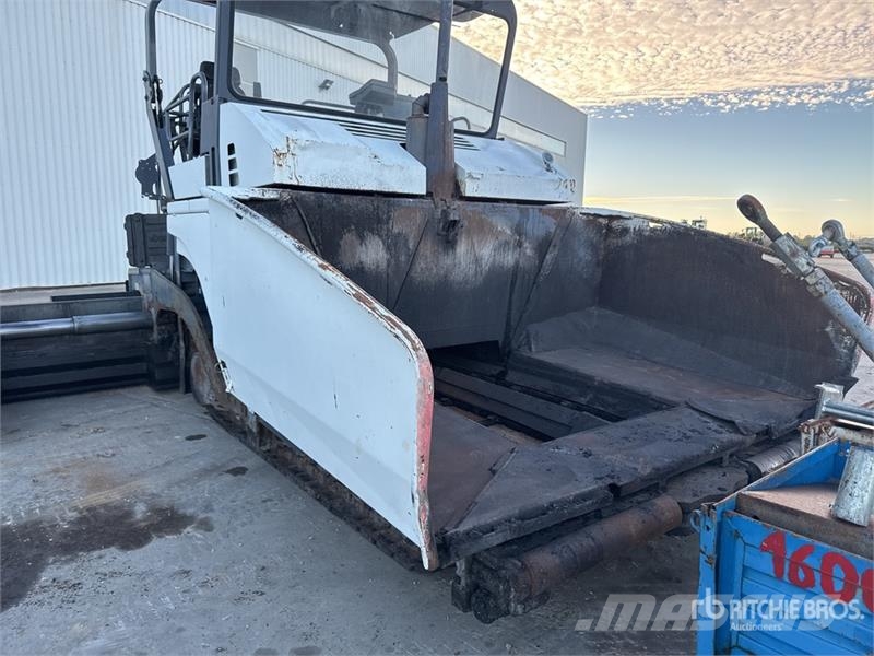 Vögele Super 1600-2 Track Finisseur Asphalt Paver معدات السفلتة