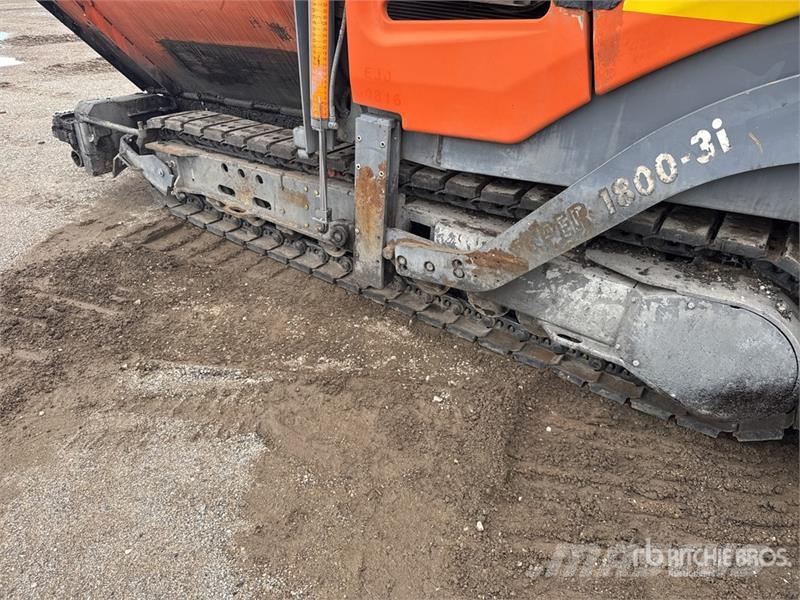 Vögele Super 1800-3 i Track Finisseur Sur Chenilles Aspha Pavimentadoras de asfalto