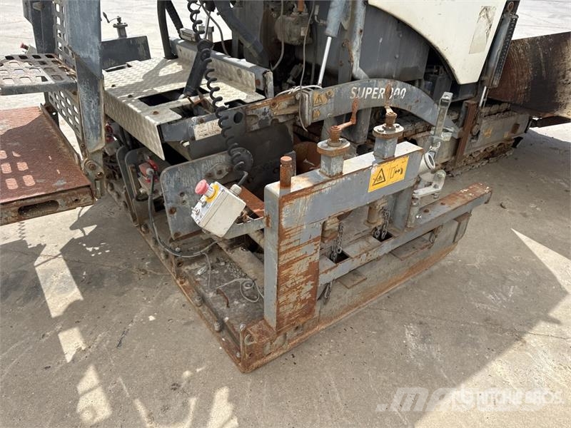 Vögele Super 800 Track Finisseur Sur Chenilles Asphalt Pa Asfaltni finišeri