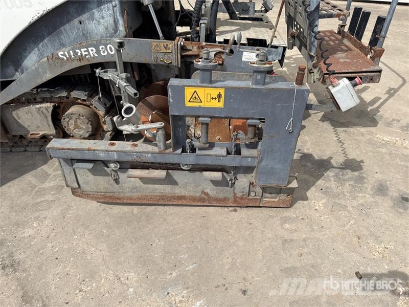 Vögele Super 800 Track Finisseur Sur Chenilles Asphalt Pa Asfaltni finišeri