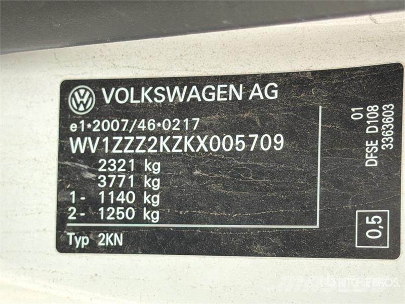 Volkswagen Caddy 2.0 TDI 122CV EURO6 4X4 Cargo Van شاحنة مقفلة