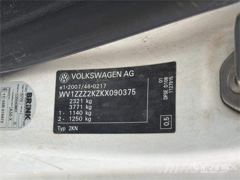 Volkswagen Caddy 2.0 TDI 122CV EURO6 4X4 Cargo Van شاحنة مقفلة