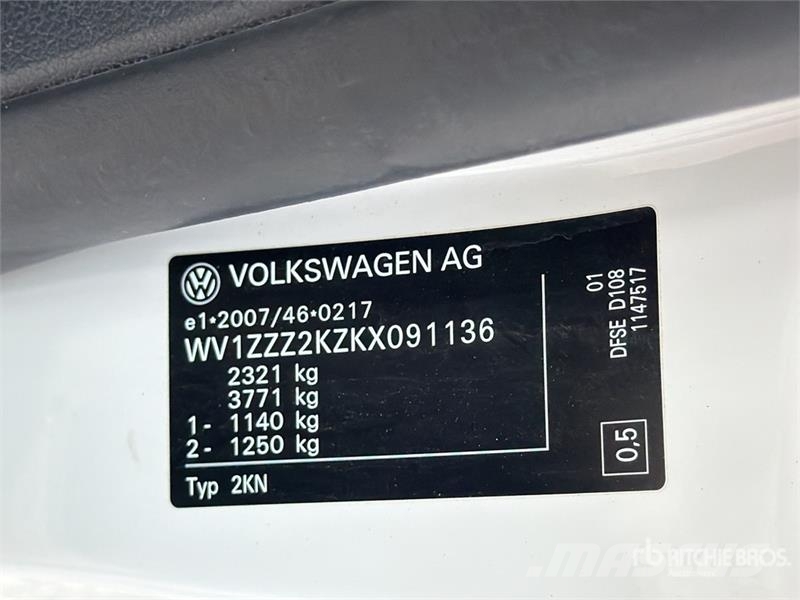 Volkswagen Caddy Cargo Van Panel vans