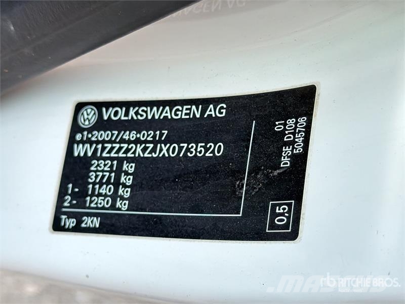 Volkswagen Caddy Cargo Van Panel vans