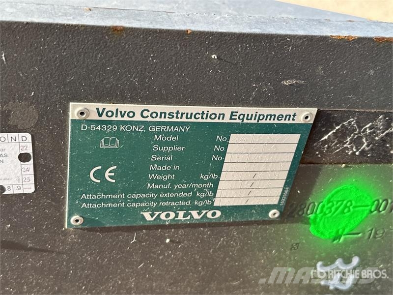 Volvo 4418522 Crochet De Levage Telehandler Lifting Hook 건설 장비 - 기타