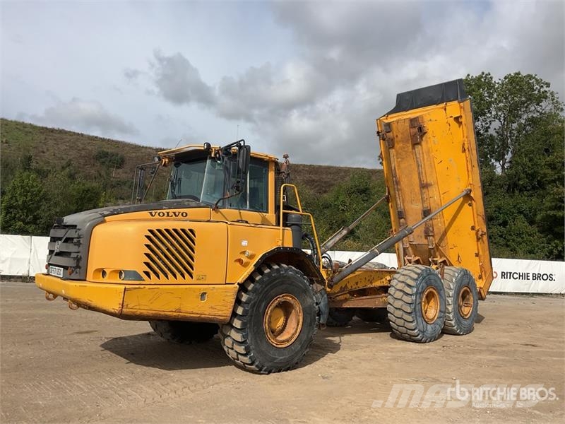 Volvo A25E Dumper - Knickgelenk