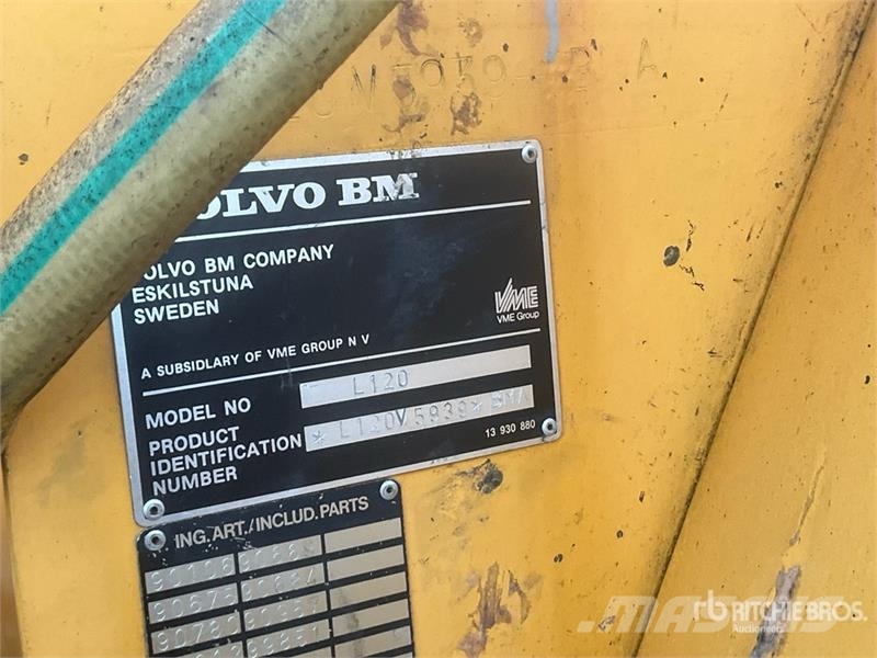 Volvo BM L120 High Lift Wheel Loader Radlader