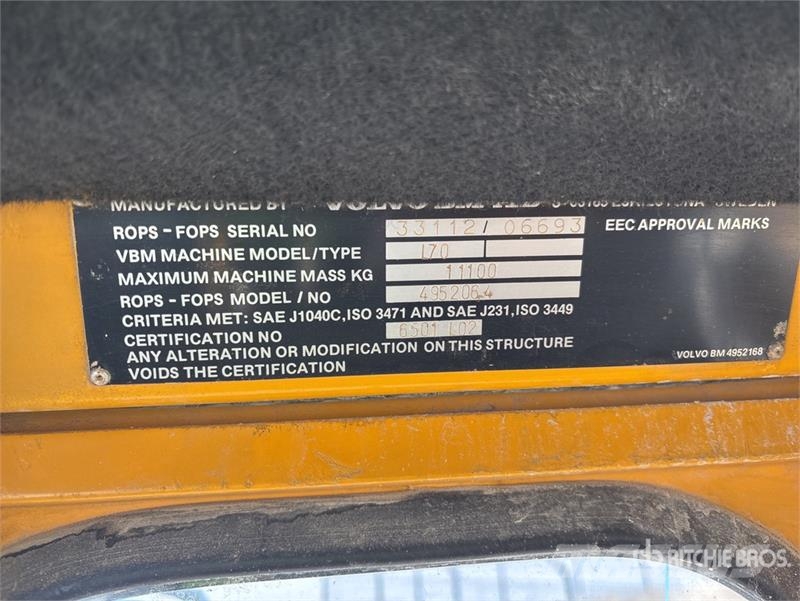 Volvo BM L70 Wheel Loader لوادر بعجل
