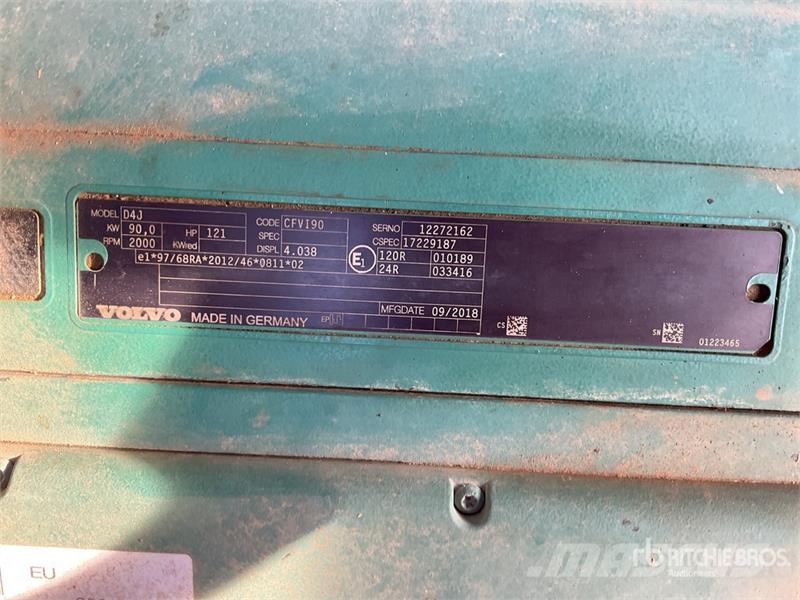 Volvo EC140EL 대형 굴삭기 29톤 이상