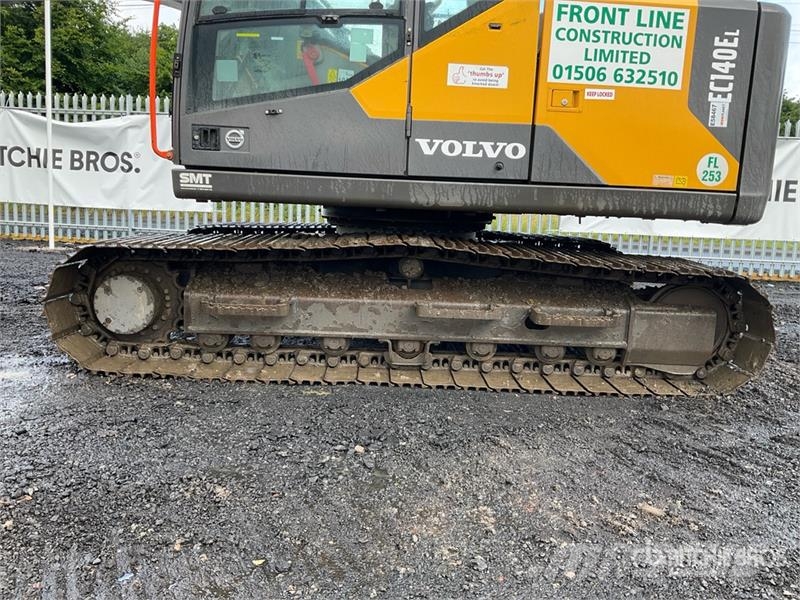 Volvo EC140EL Bagri goseničarji