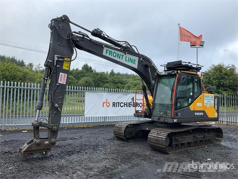 Volvo EC140EL Bagri goseničarji