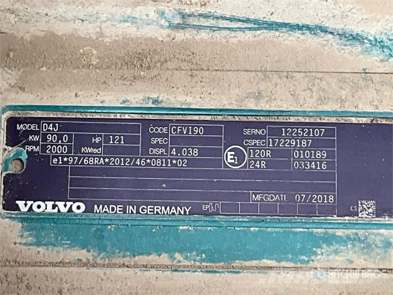 Volvo EC140EL Lánctalpas kotrók