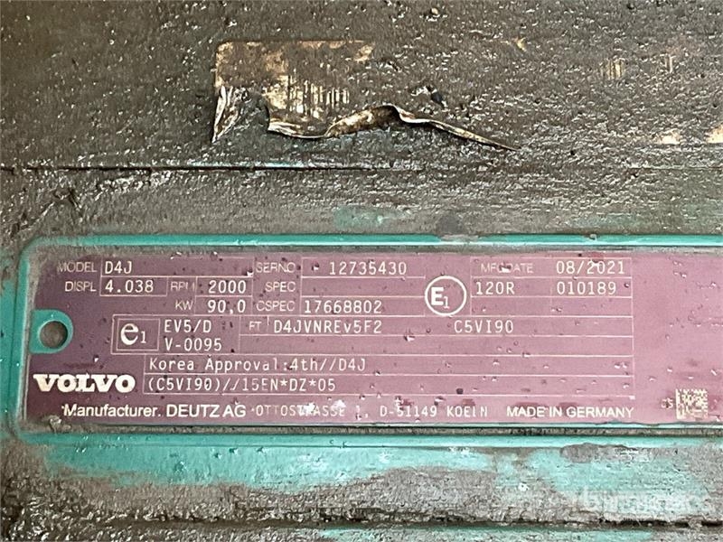 Volvo EC140EL Bagri goseničarji