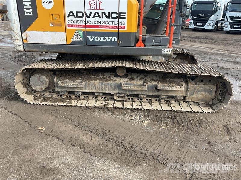 Volvo EC140EL Crawler excavators