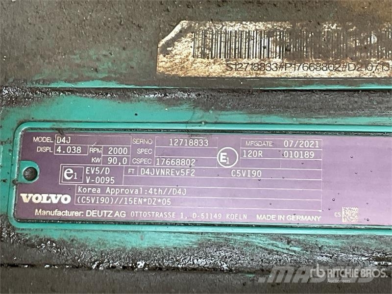 Volvo EC140EL Bagri goseničarji