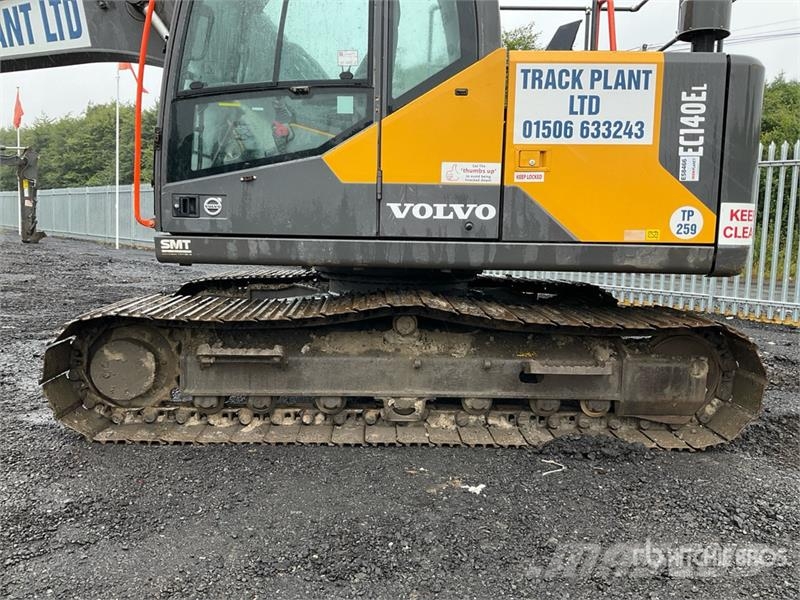 Volvo EC140EL Bagri goseničarji