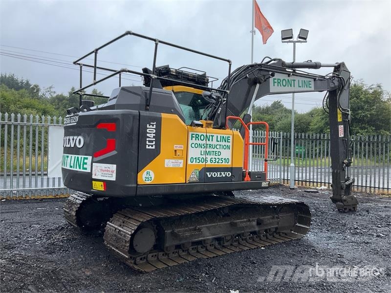 Volvo EC140EL Bagri goseničarji