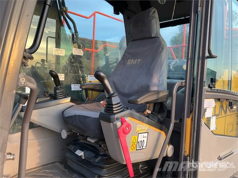Volvo EC140EL Kāpurķēžu ekskavatori