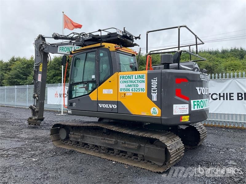 Volvo EC140EL Bagri goseničarji