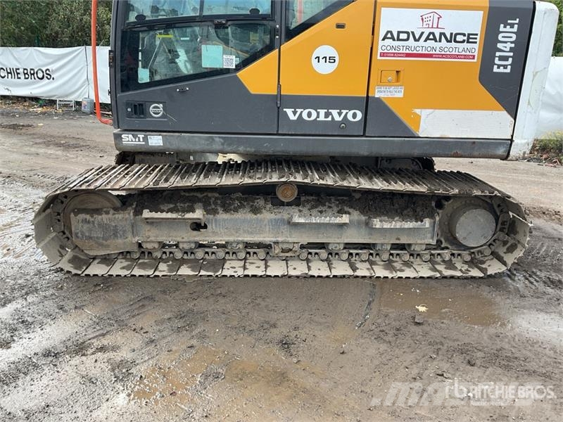 Volvo EC140EL Crawler excavators
