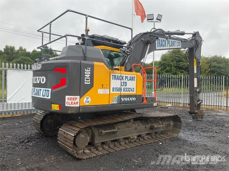 Volvo EC140EL Bagri goseničarji