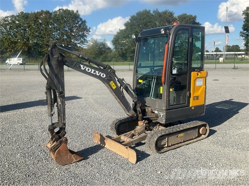 Volvo EC18E Mini Excavator Minibagger < 7t