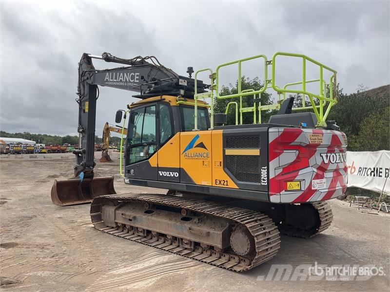 Volvo EC200EL Tracked Excavator Excavadoras de cadenas