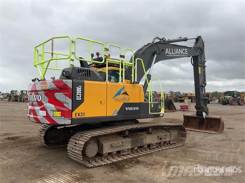 Volvo EC200EL Tracked Excavator Excavadoras de cadenas