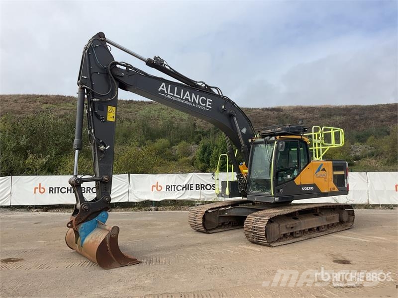Volvo EC200EL Tracked Excavator Excavadoras de cadenas