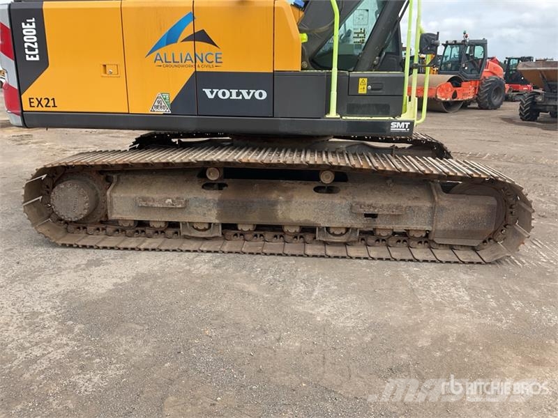 Volvo EC200EL Tracked Excavator Excavadoras de cadenas