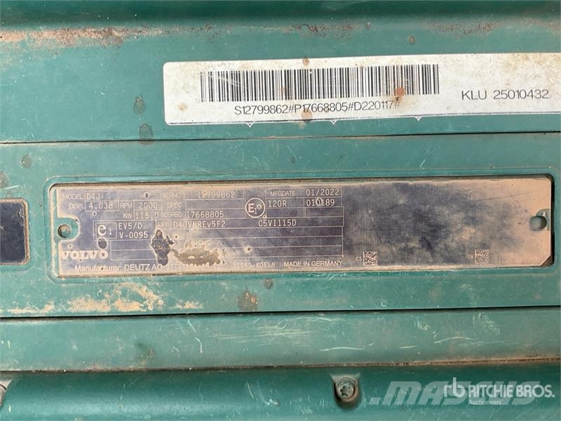 Volvo EC200EL Tracked Excavator Excavadoras de cadenas