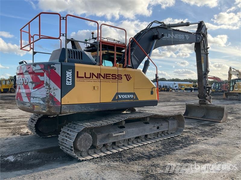 Volvo EC220EL Tracked Excavator Bageri gusjeničari