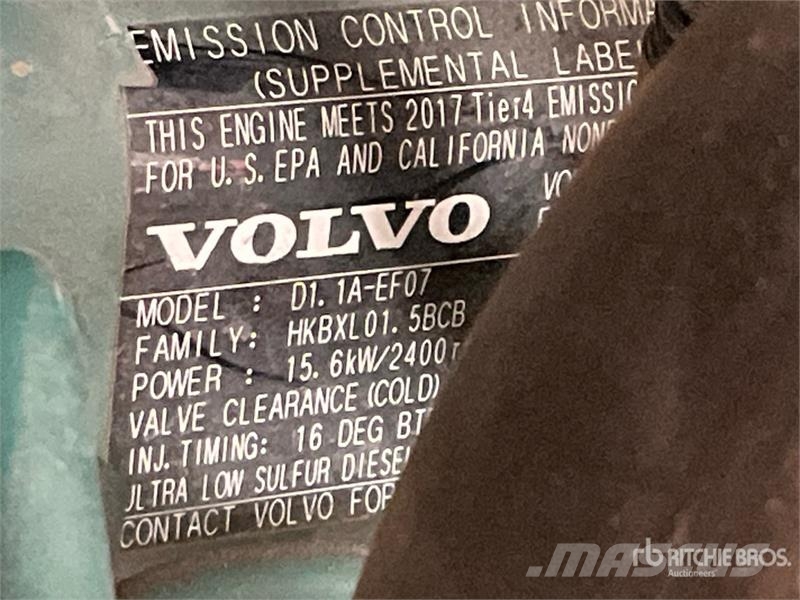 Volvo EC27D Mini Excavator Mini excavators < 7t (Mini diggers)
