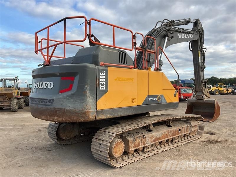 Volvo EC380EL Tracked Excavator Roomikekskavaatorid