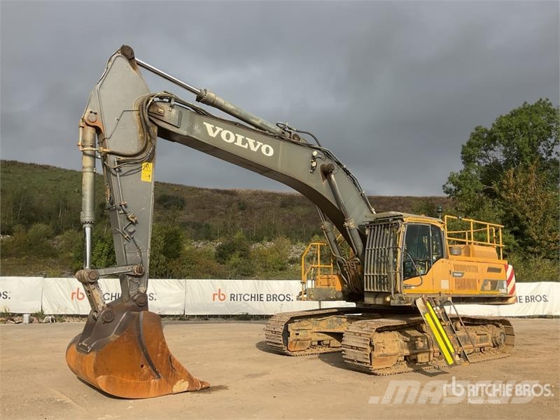 Volvo EC480DL Tracked Excavator Lánctalpas kotrók