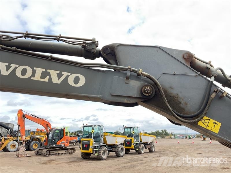 Volvo EC480DL Tracked Excavator Kāpurķēžu ekskavatori