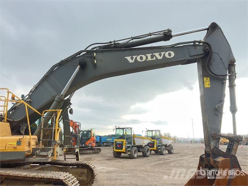 Volvo EC480DL Tracked Excavator Lánctalpas kotrók